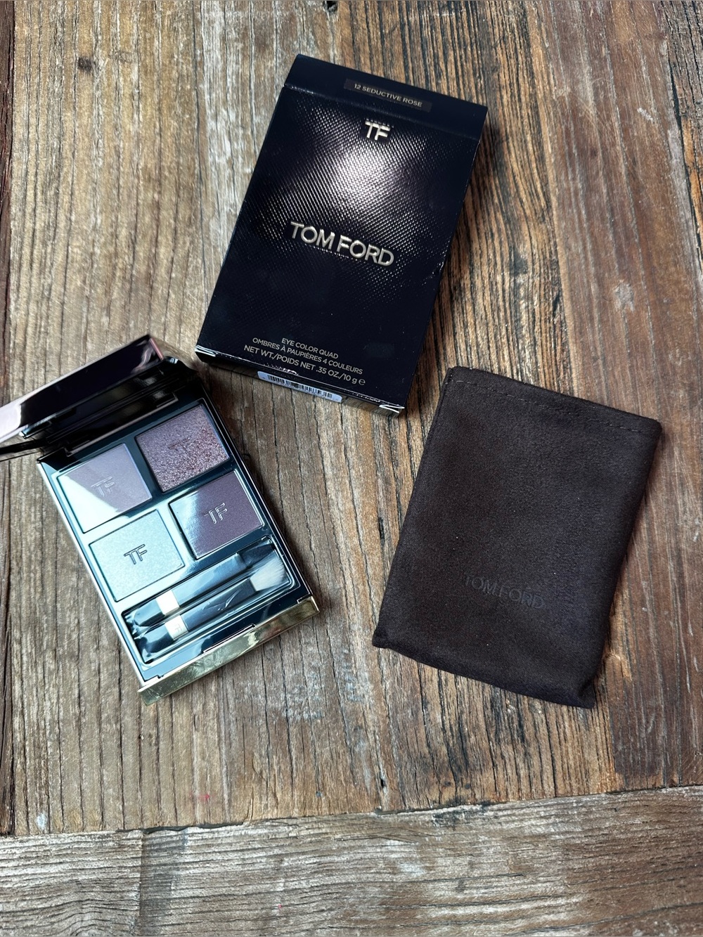 Tom Ford Eyeshadow Quad in Mauve, Plum, Taupe, Shimmer Pink